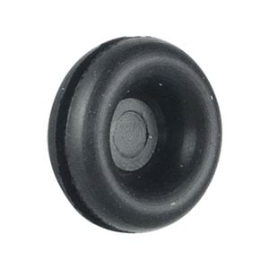 Pinnacle 1/2" Black Blanking Grommet - 8 Pack