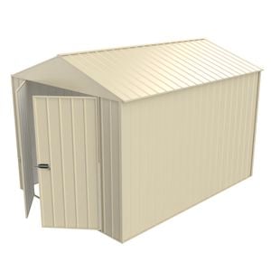 Build-a-Shed  2.3 x 3.0 x 2.3m Gable No Side Doors Shed - Cream