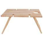 Maine & Crawford Tulum 4-Person Foldable 50x30cm Picnic Table - Natural
