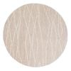 Loopsie-160cm X 160cm-bokaa Beige Lined Washable Round Rug