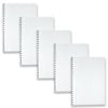 5pc Spirax P595g A4 Spiral Grid Book Writing Stationery Notebook 200-pages Blk