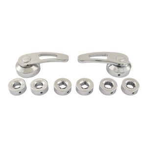 Cal Custom 3" Door Handles Chromed Billet Aluminium suits Ford & GM