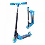 CORE Kids Foldy Scooter Blue with LED Wheels