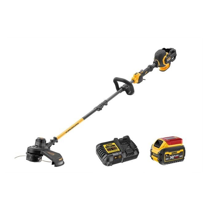 DeWALT 54V XR FLEXVOLT 380mm Split Shaft Line Trimmer Kit 6Ah