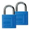 Lockwood 30mm Solid Brass 120N Series Padlock With Silicone Cover - 2 Pack