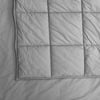 Accessorize Bedroom Collection Single Grey Weighted Calming Blanket with Removable Cover 9KG Single Bed