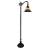 G&g Alicia Edwardian Tiffany Floor Lamp