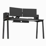 Desky RGB LED Gaming Desk - Cable Tray + 8 Powerpoints