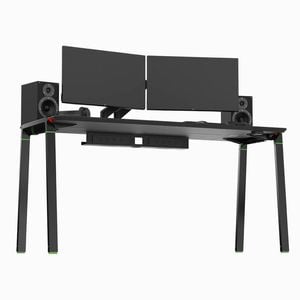 Desky Rgb Led Gaming Desk - Cable Tray + 8 Powerpoints