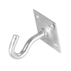 Pinnacle 55MM Zinc Plated Clothesline Hook W/ Plate PK1
