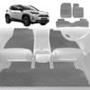 6D Diamond Car Floor Mats for Toyota Yaris Cross 2020-Current-Full Set-Grey-Outback GT