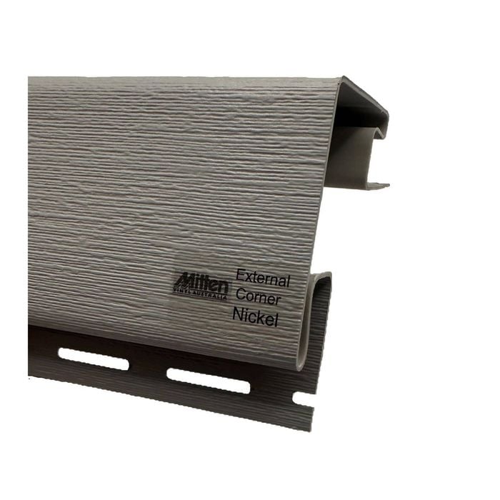 Mitten Vinyl Australia 3.66m Nickel External Corner
