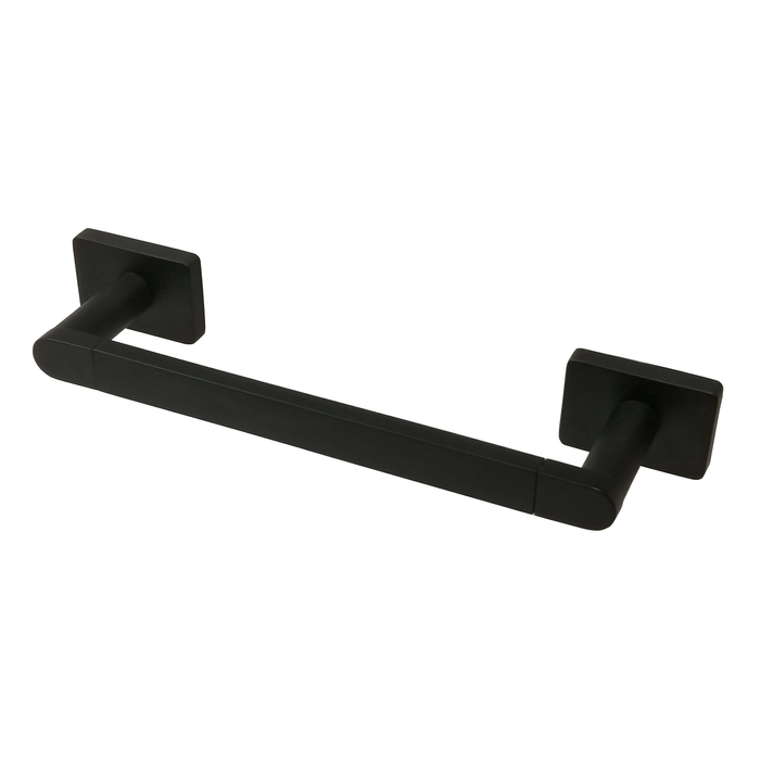 Barelli Matte Black Rigoni Hand Towel Rail