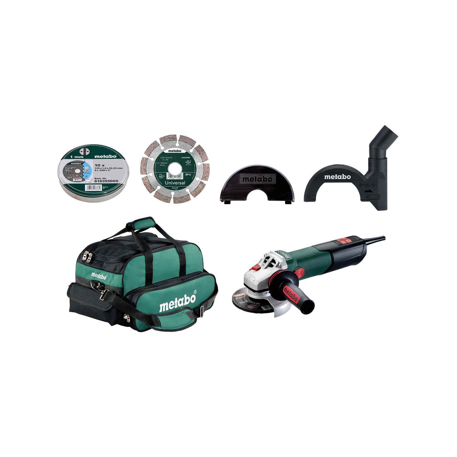 Metabo 1500W Angle Grinder Kit AU60046800 product image