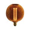 Verve Design LED 130lm 3.5W Vintage Metal Mesh Decorative Globe