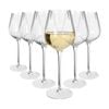 Argon Tableware Kensington Optic Crystal White Wine Glasses - 360ml - Pack Of 6