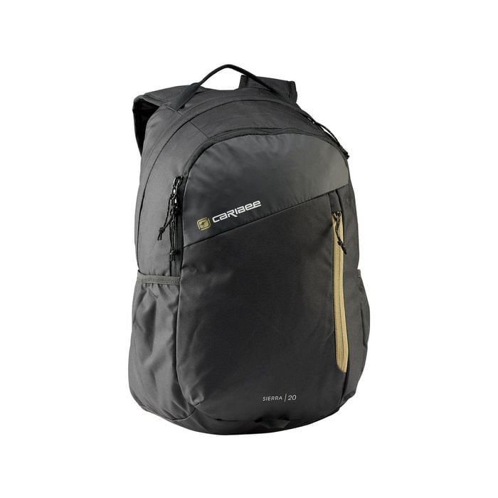 Caribee Sierra 20 Laptop Backpack Black Gold