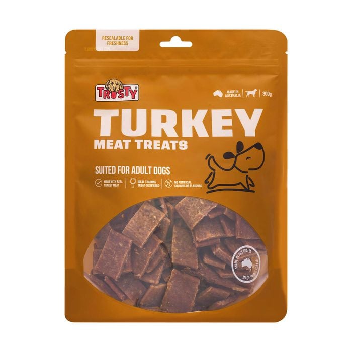 Trusty 300g Turkey Meat Dog Treats