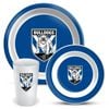 NRL 3 Piece Dinner Set - Canterbury Bulldogs - Melamine Plate, Bowl, Cup