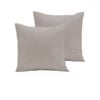 Chapel Gate Pair of  280TC Polyester Cotton European Pillowcases Latte