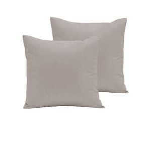 Chapel Gate Pair of  280TC Polyester Cotton European Pillowcases Latte