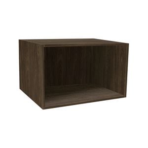 Kaboodle 400-499mm Walnut Customisable Deep Open Slimline Shelf