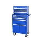 Kincrome BLUESTEEL 670mm 26" 2 Piece 7 Drawer Chest and Trolley Combo