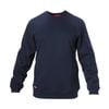 Hard Yakka Navy Crew Neck Fleece Jumper - Size XS
