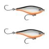 2x Rapala 8cm X Rap Twitchin' Mullet Slow Sink Glidebait Fish Lures - Red Belly