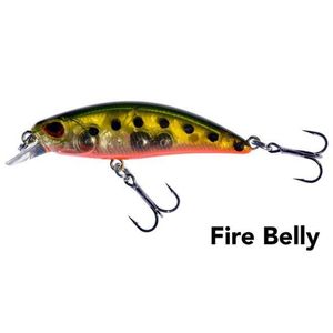 Black Magic BMAX 50mm Hard Body Fishing Lure Fire Belly