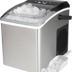Koolatron Portable Ice Maker Machine 11.7kg Stainless Steel