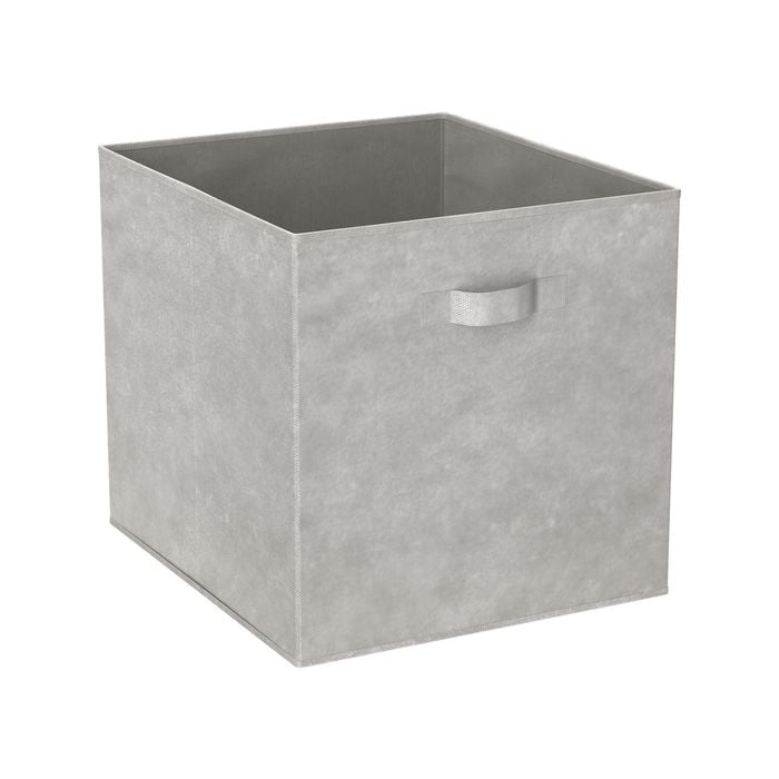 Flexi Storage Clever Cube 330 x 330 x 370mm Light Grey Insert With Handle
