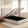 Artiss Bed Frame Queen Gas Lift Beds Base Fabric
