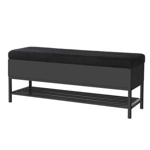 Artiss Ottoman Boucle Shelf