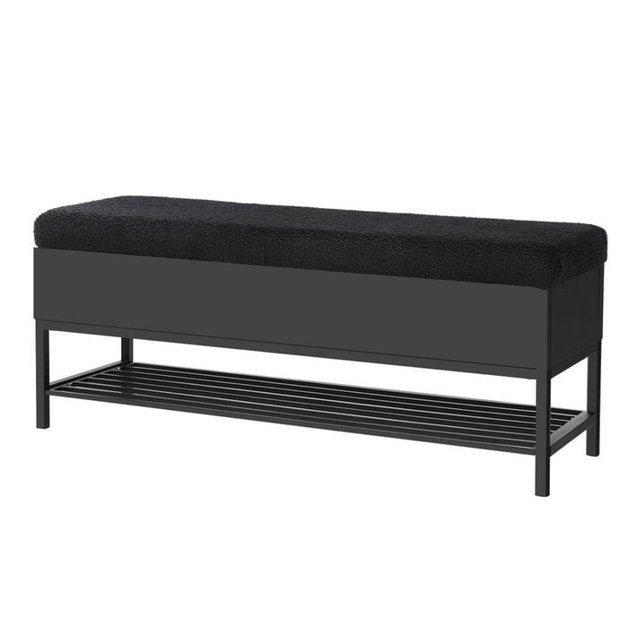 Artiss Ottoman Boucle Shelf