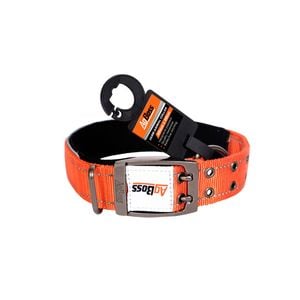 AgBoss Working Farm Pet Dog Collar Reflective Black 0.04x60cm 24 inch
