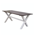 Elegance Living 78cm White & Grey Top Loligo Table