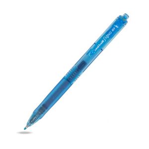 Uni Signo Retractable Rollerball Pen (0.38mm) (Light Blue)