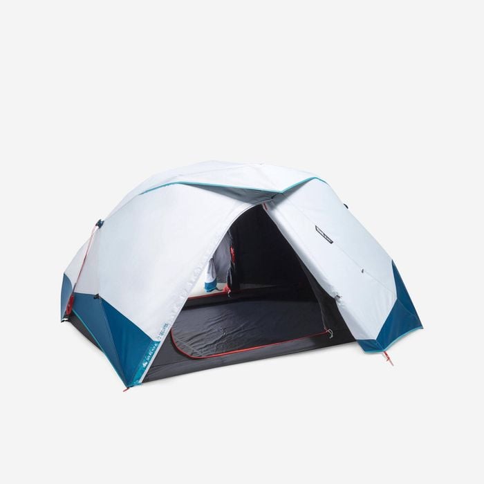 Decathlon - Instant 2-person Camping Tent, 2 Seconds Easy Fresh & Black - One Size