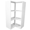 Lugna 1072 x 682 x 390mm White 3 x 2 Cube Corner Unit
