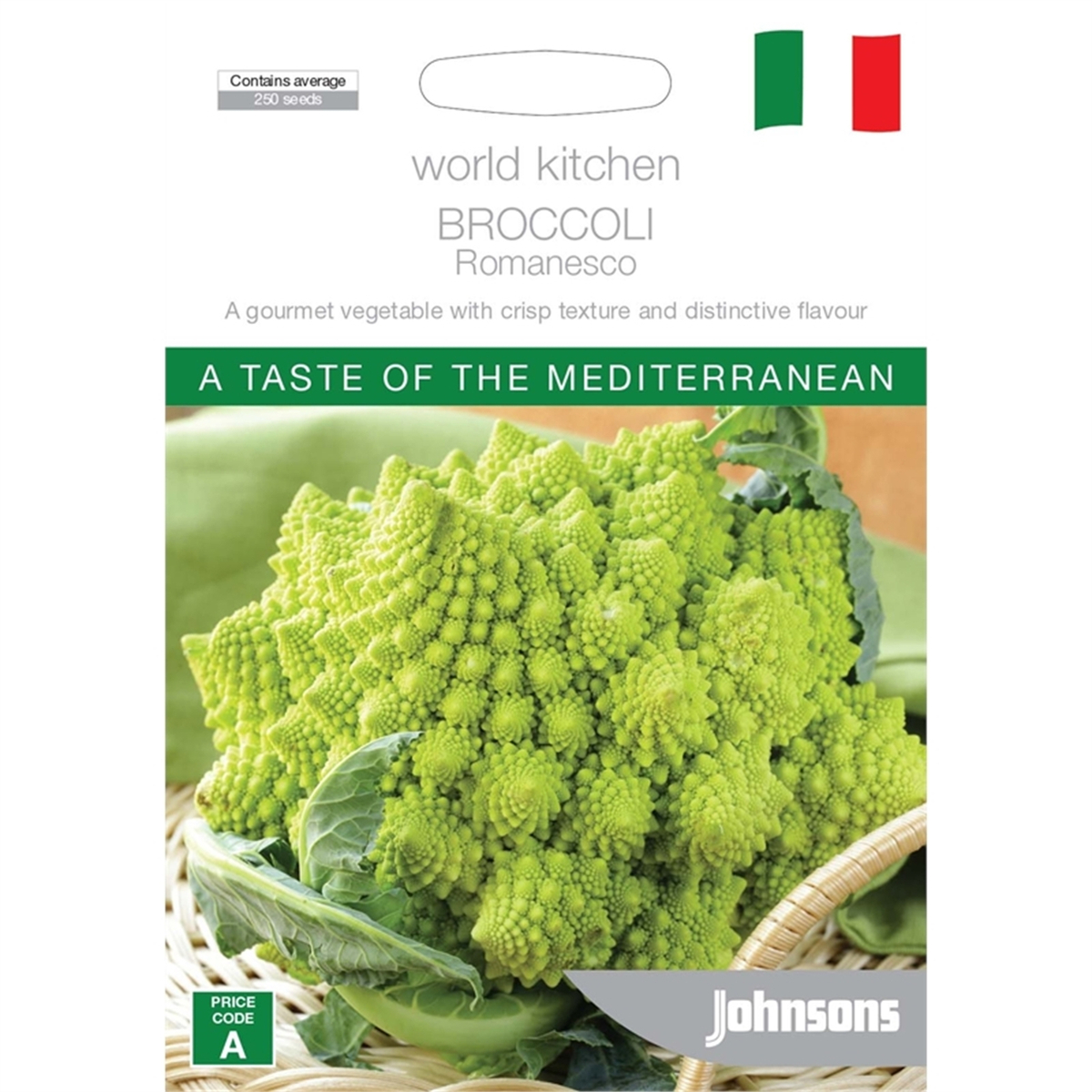 Johnsons Seed Broccoli Romanesco World Kitchen - Bunnings New Zealand