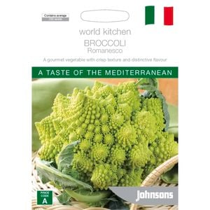 Johnsons Seed Broccoli Romanesco World Kitchen