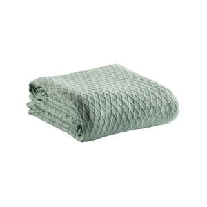 Gosford Blanket 100% Cotton Sage - Single/Double Bed