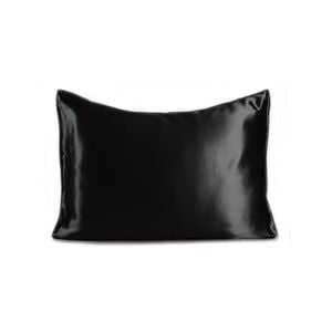 Satin Pillowcase Set - Black