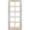 Woodcraft Doors 2120 x 920 x 40 Clear Safety Entrance Door BOSD10