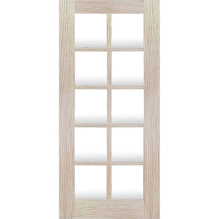 Woodcraft Doors 2120 x 920 x 40 Clear Safety Entrance Door BOSD10