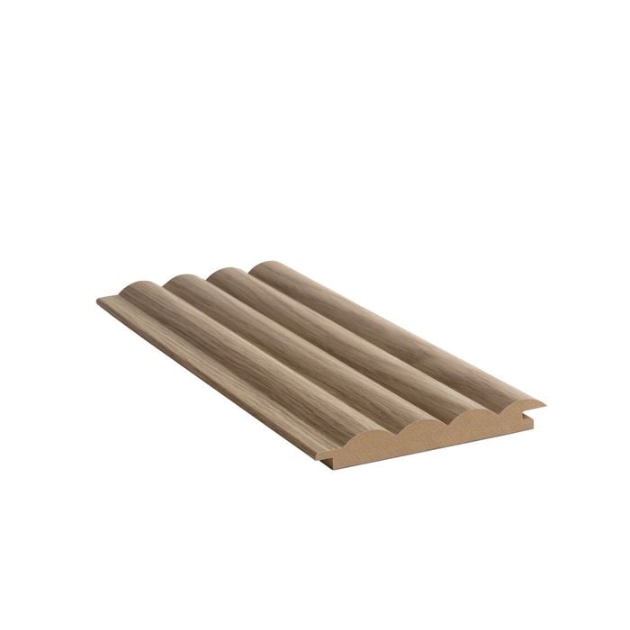 Easycraft Ikara Convex General Purpose 15mm 2700x118mm Manor Oak Pack of 4