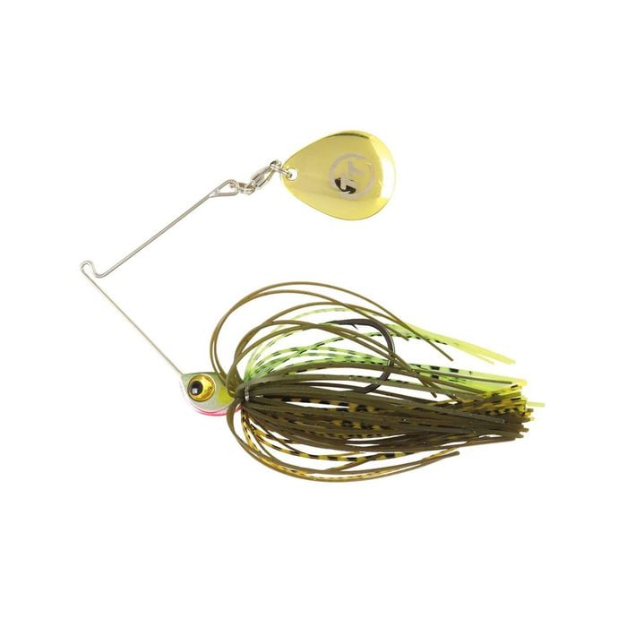 TT Lures 1/8oz Vortex+ Spinnerbait Fishing Lure - MOSSY