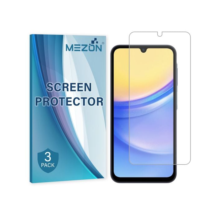 3 Pack MEZON Samsung Galaxy A15 5G Anti-Glare Matte Film Screen Protectors