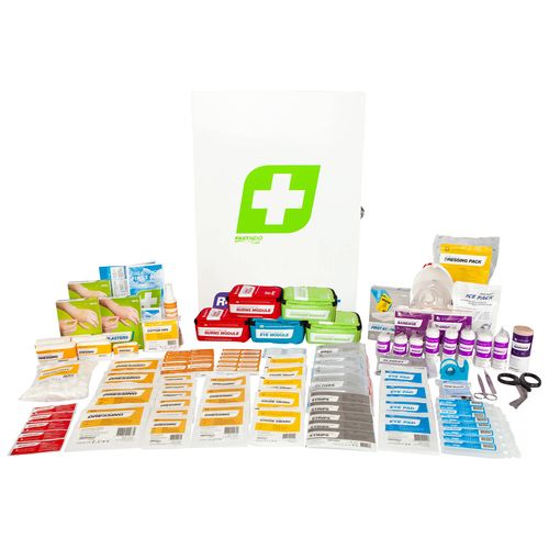 FastAid R4 Constructa Medic First Aid Kit Including Metal Wall Mount ...